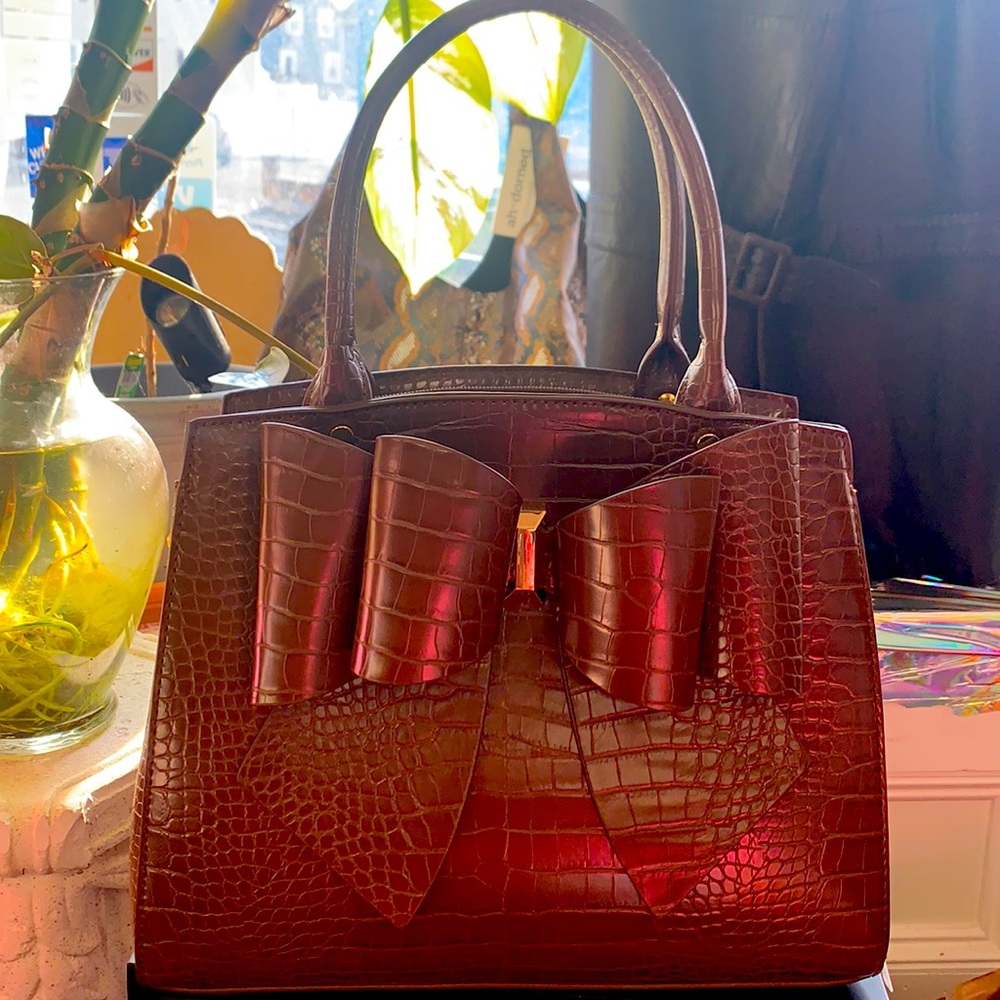 Chocolate handbag
